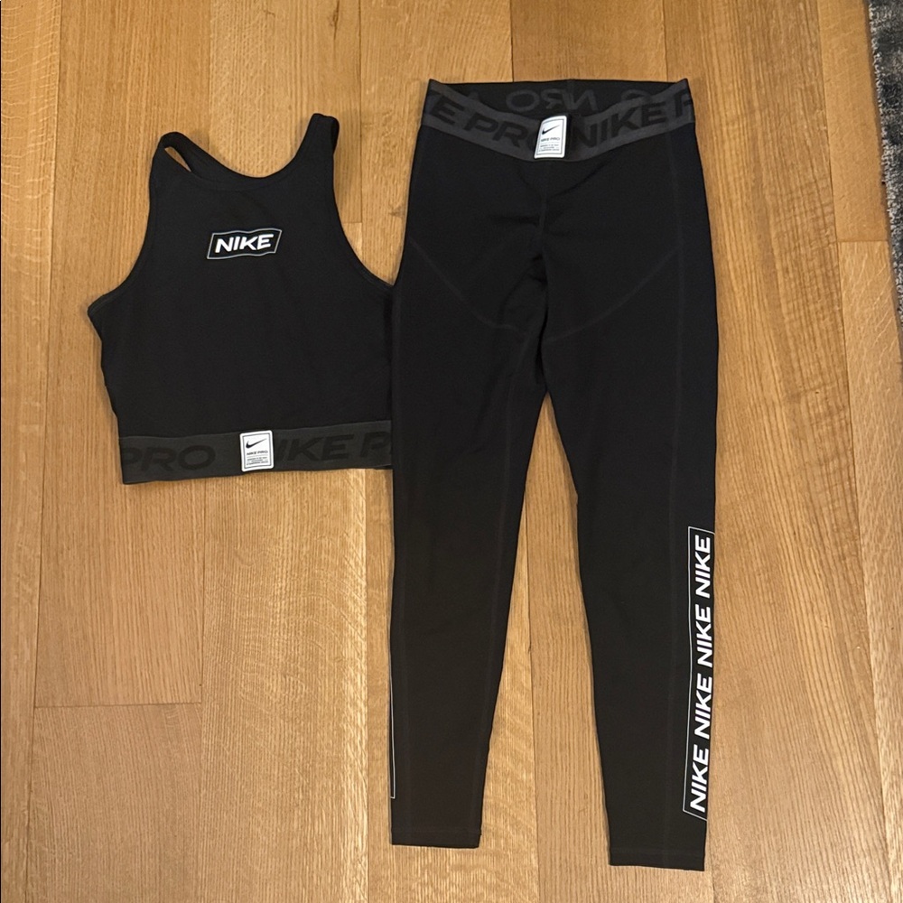 Nike Black Athletic Set